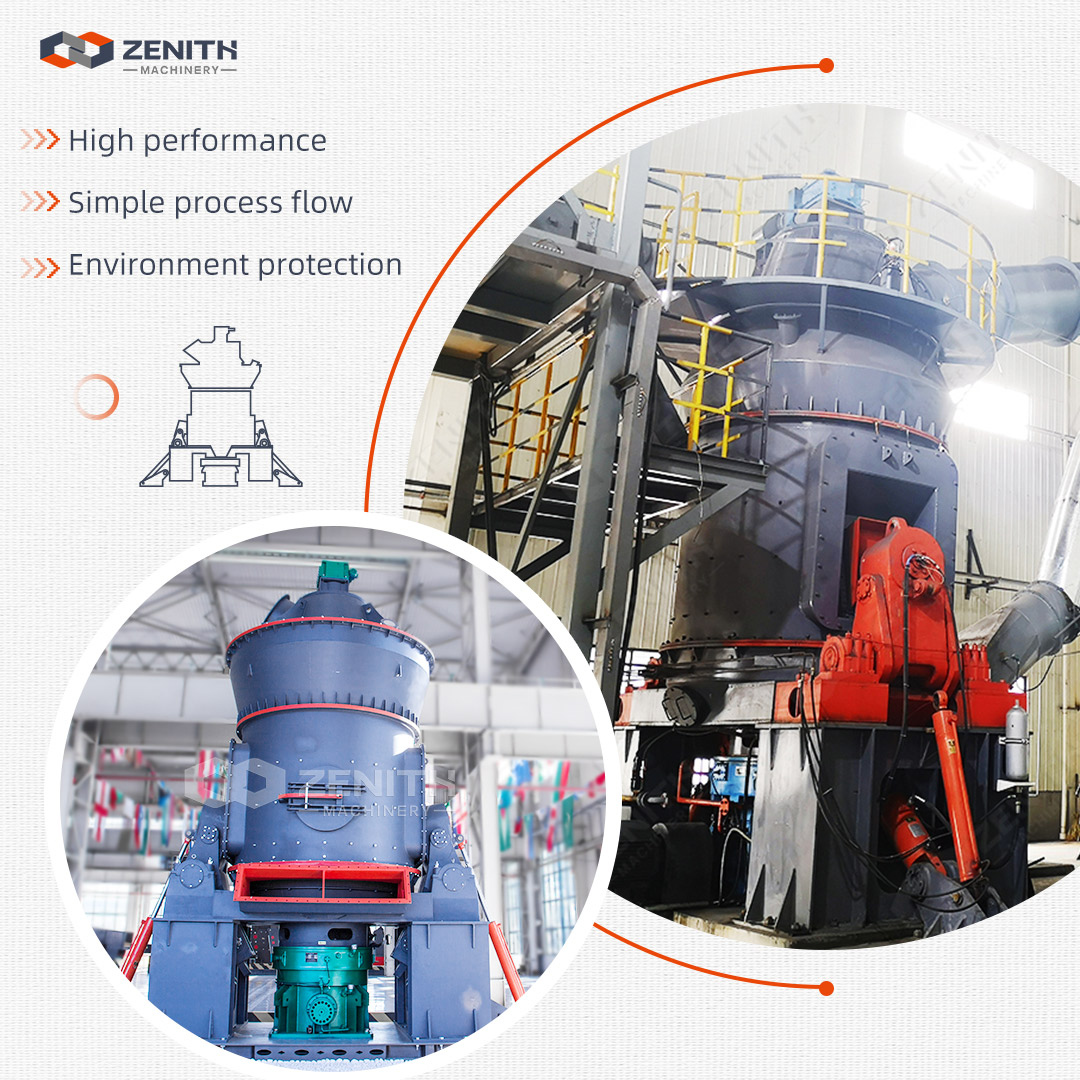LM Vertical Grinding Mill installed in an industrial plant for coal pulverization and drying.